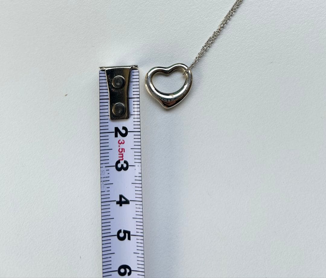 ♦︎①Tiffany&Co. ティファニー オープンハートネックレス AG925