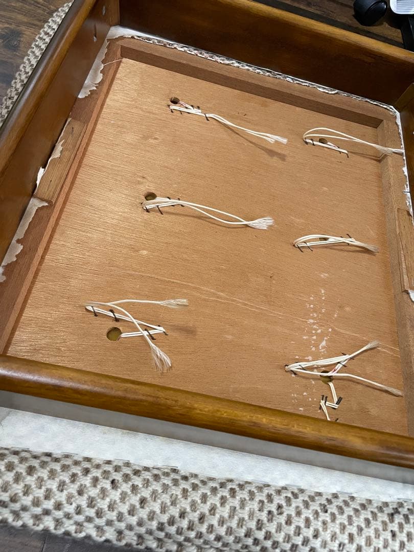 希少 オールド カリモク オットマン カリモク60 ヴィンテージ