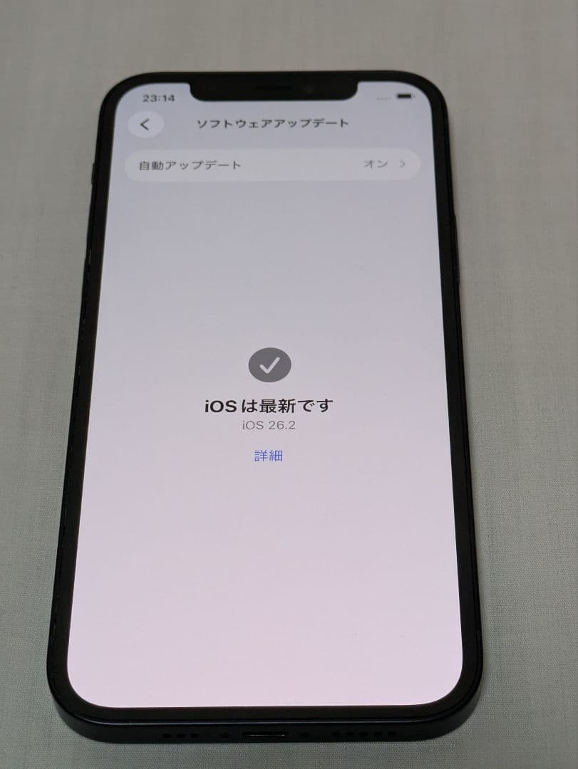【訳あり】iPhone 12 ブラック 64GB SIMフリー カメラ不良