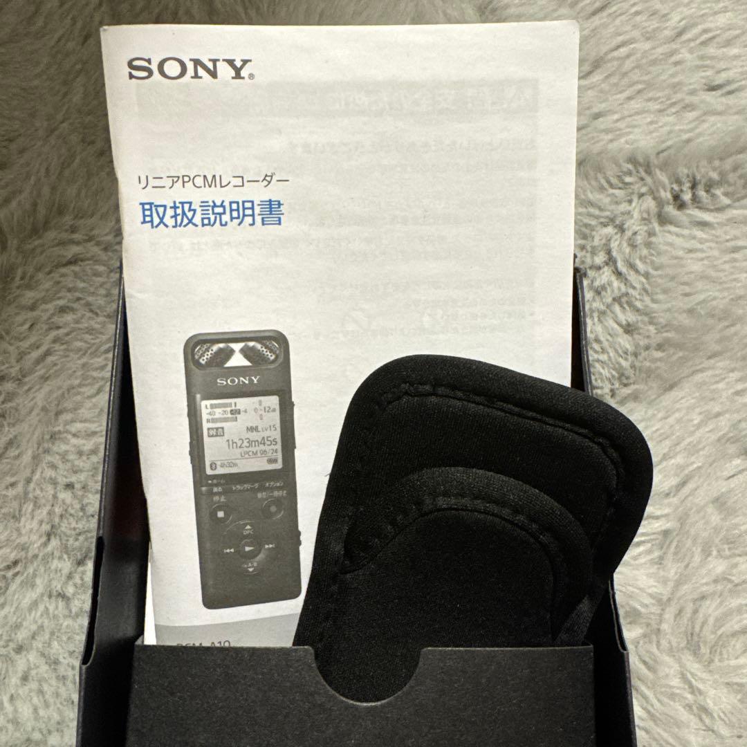 SONY リニアPCMレコーダー PCM-A10【付属品・箱あり】