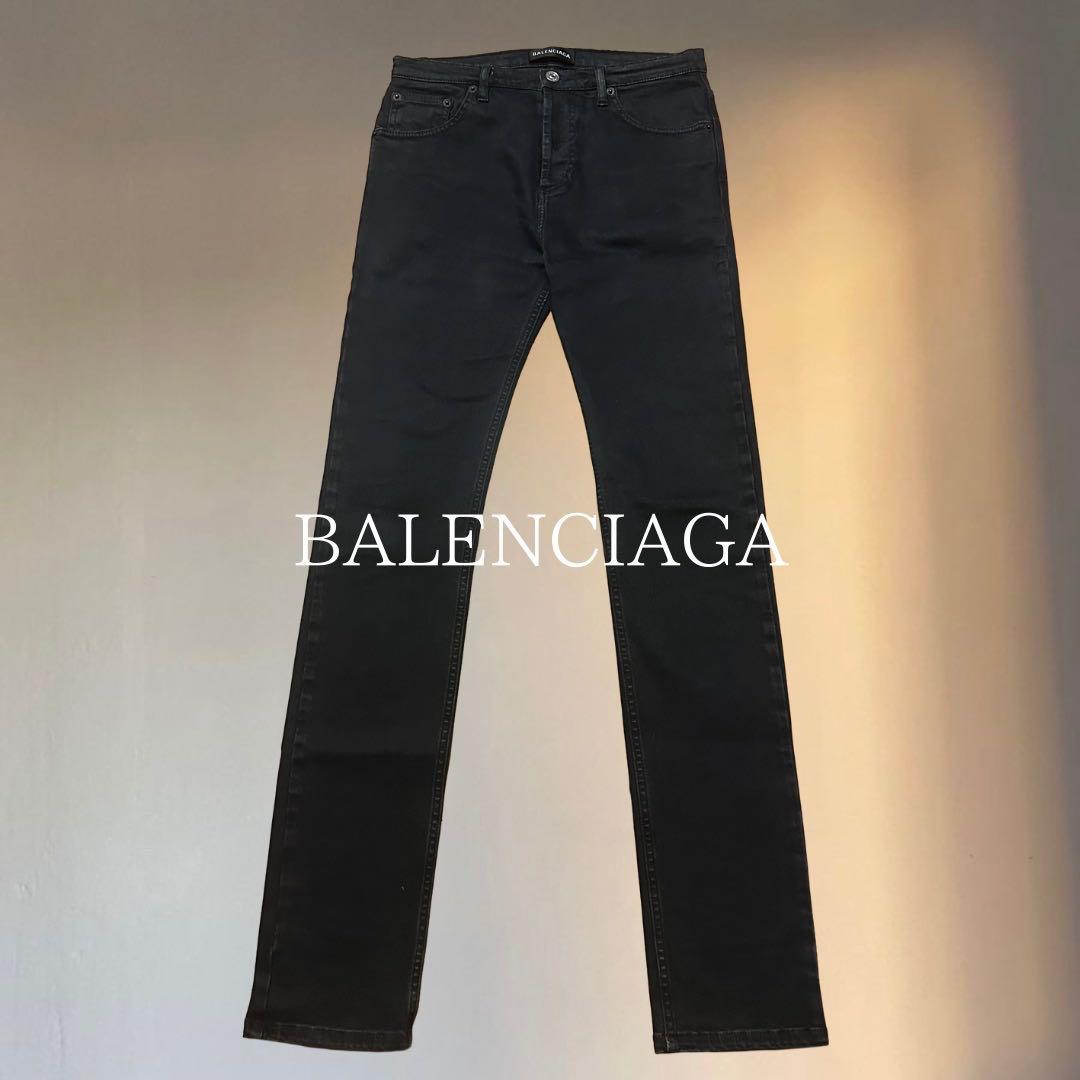【デムナ期名作】17AWバレンシアガ ストレッチ スキニーデニム 28インチ
