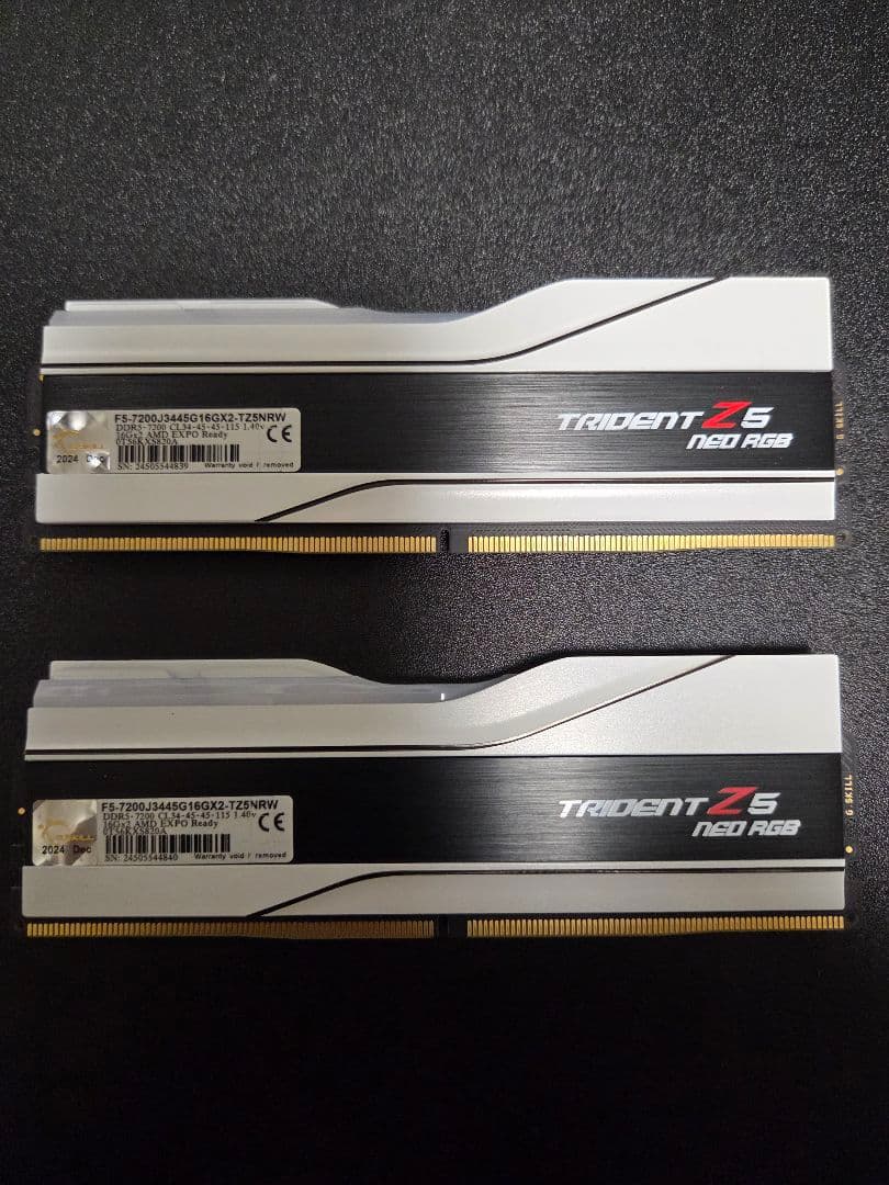 メモリー G.Skill Trident Z5 Neo RGB DDR5 32GB