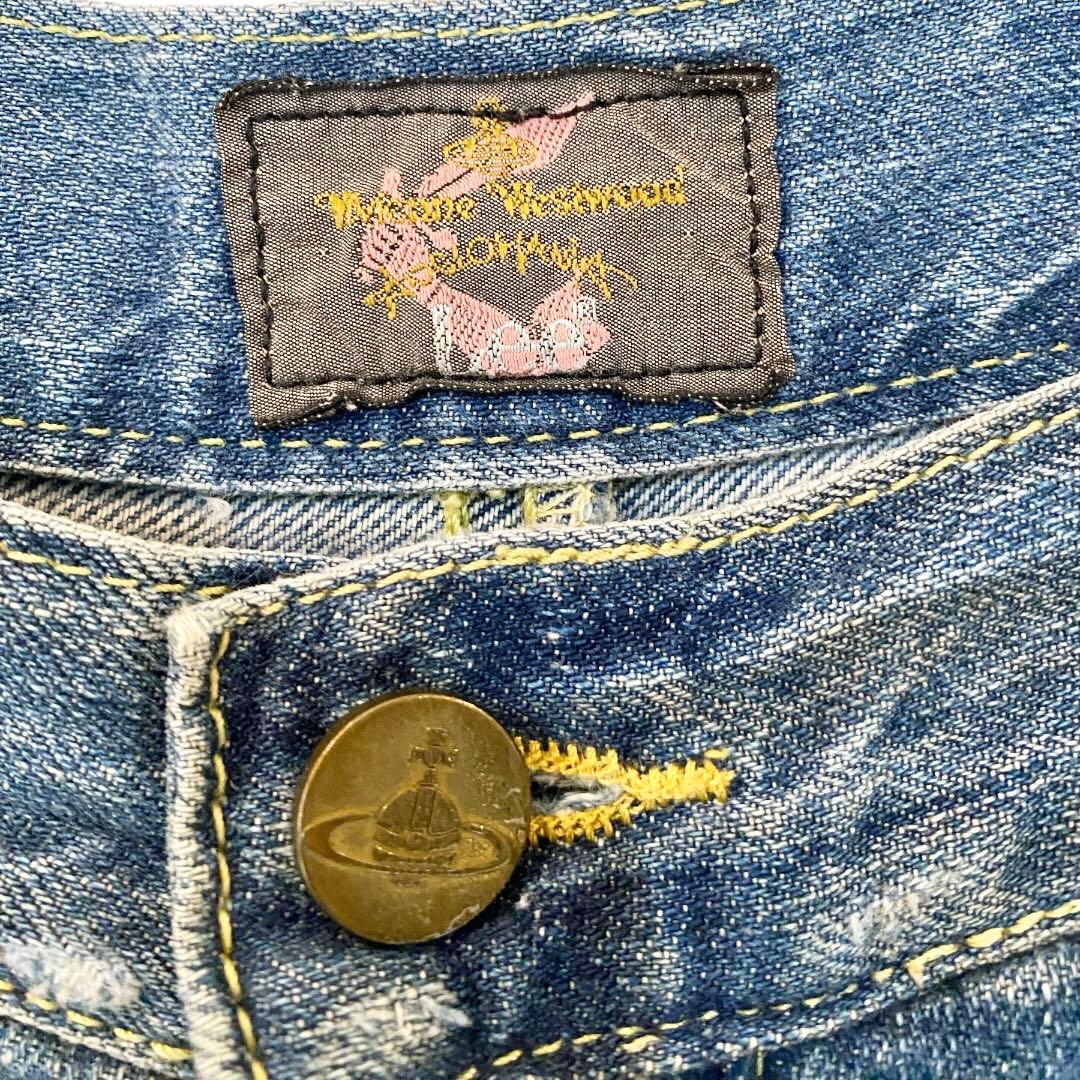 【レア！】ヴィヴィアンウエストウッド アングロマニア ボンデージ デニム