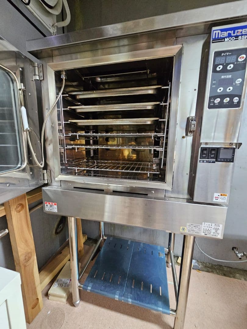 丸善 コンベクションオーブン MCO-8SHF（スタンド・トレイ・取説付）送料込