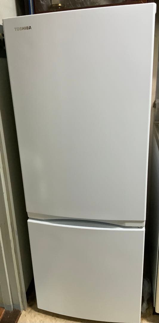 TOSHIBA 冷蔵冷凍庫153ＬGR−T15BS（W）2021年製