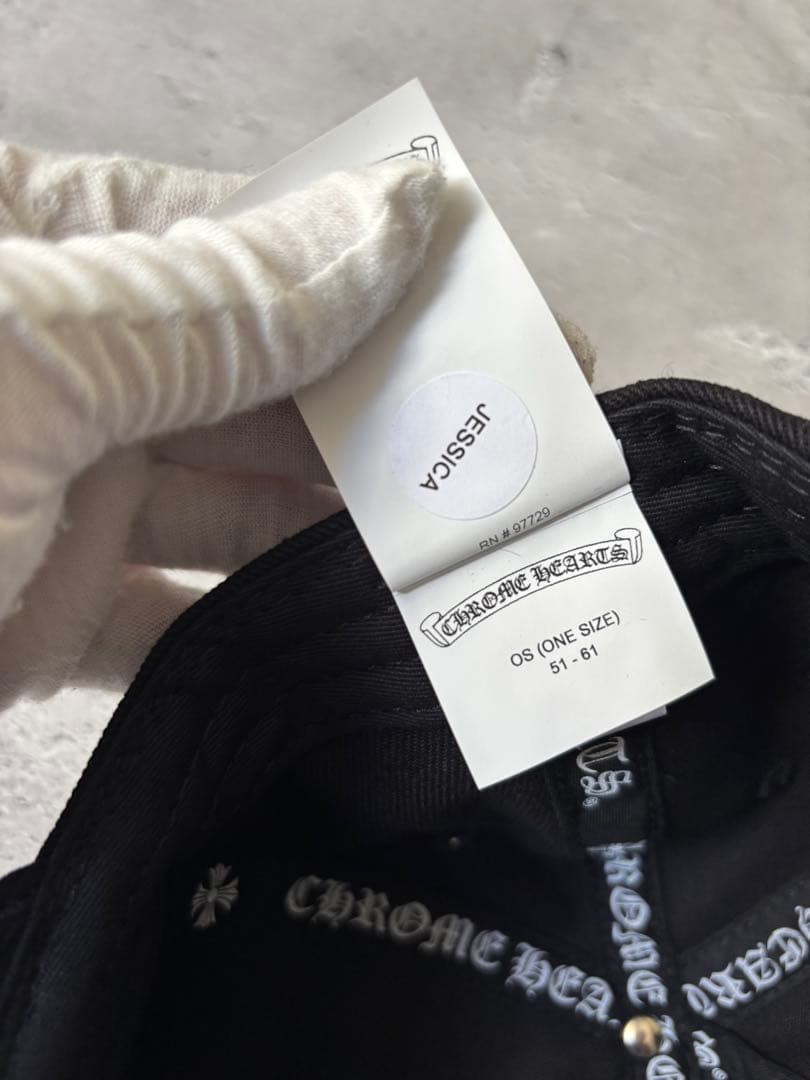 クロムハーツ 　デニムトラッカー 　CHプラスホースシュー　デニムキャップ　帽子