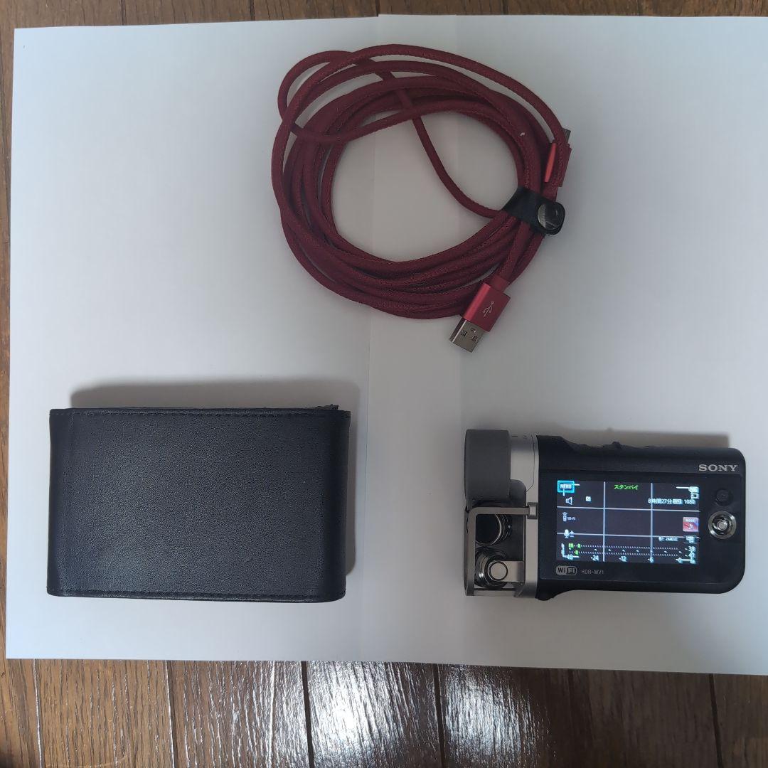 SONYミュージックビデオレコーダー HDR-MV1 専用ケース付き