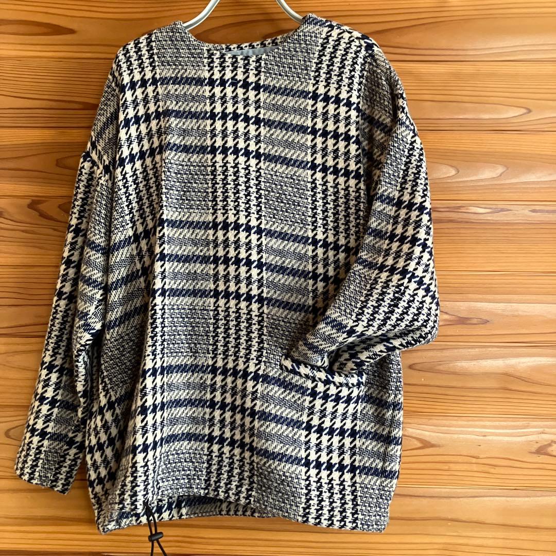 美品！ドゥルカマラ　千鳥プルオーバー