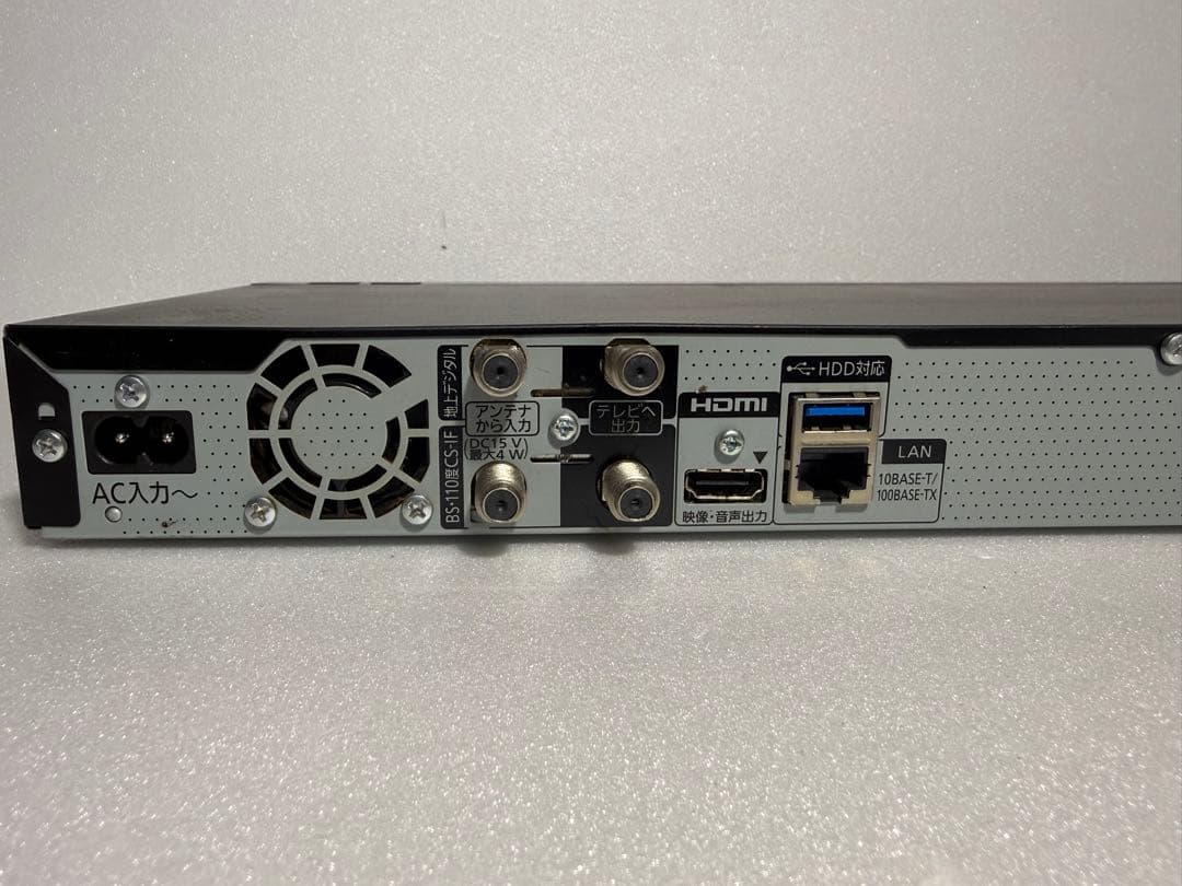 Panasonic DMR-BCW1060 ブラック ブルーレイレコーダー