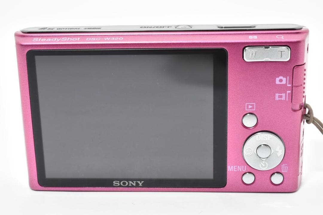 【美品】SONY Cyber-shot DSC-W320 ピンク　動作確認済
