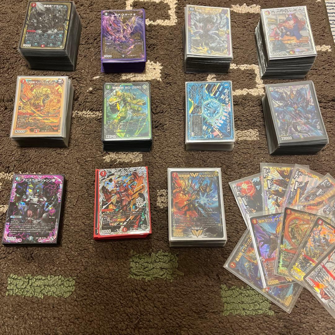 デュエルマスターズ 引退品 デッキ11個、レアカード