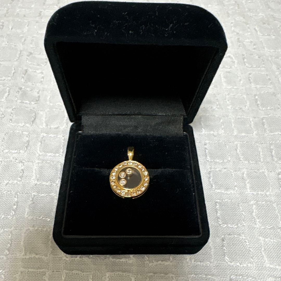 18金ペンダントトップ　ショパール風