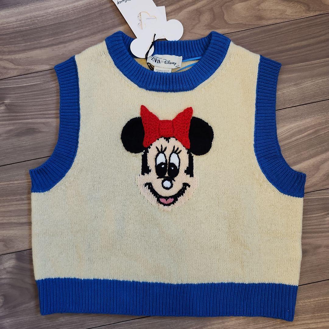 ZARA x Disney ミニーマウス ベスト セーターS