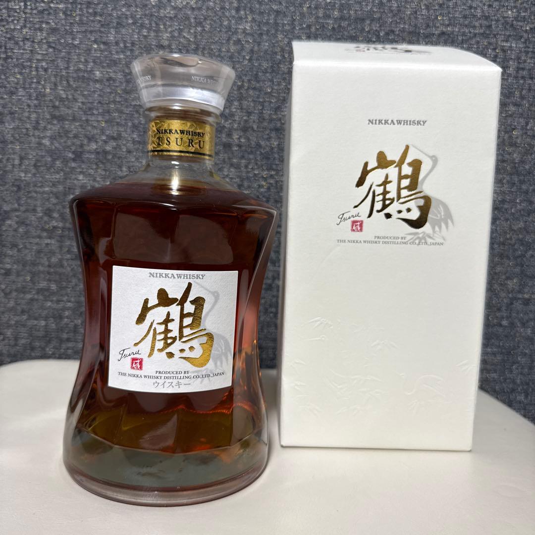 ニッカウイスキー 鶴 700ml シングルモルト余市50mlをサービス