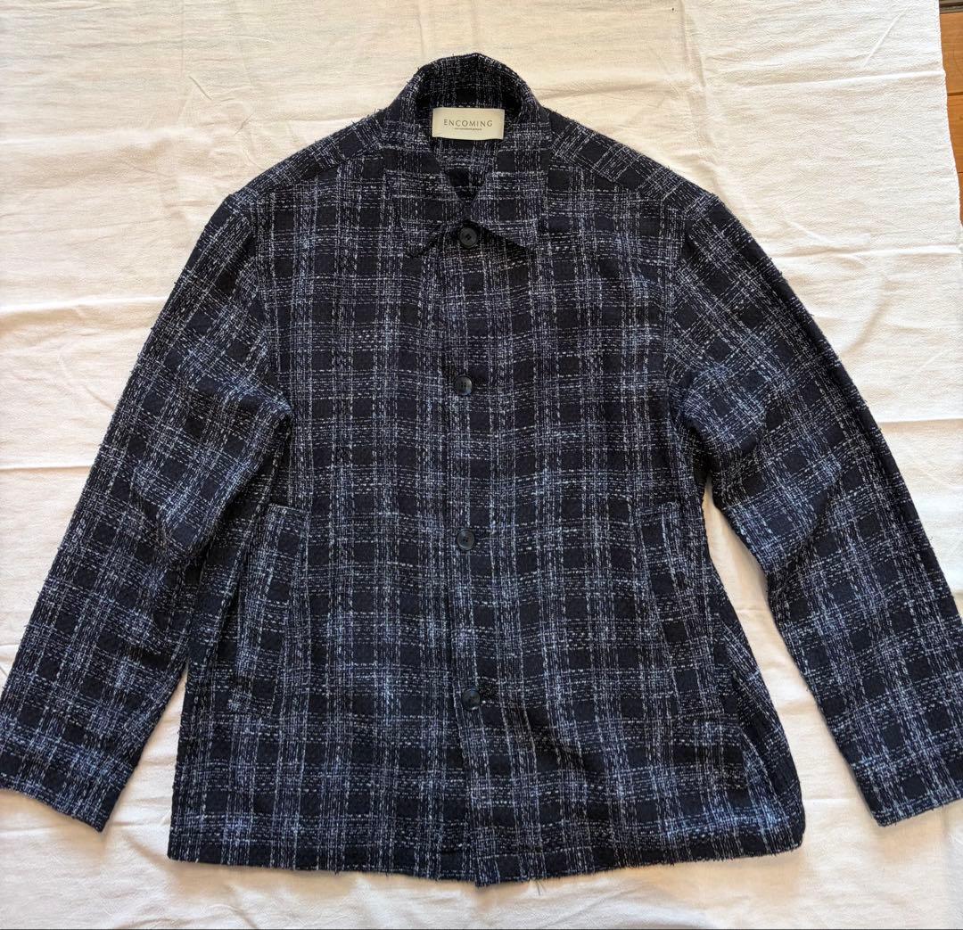 ジャケット・アウター ENCOMING WELT POCKET SHIRTS JACKET