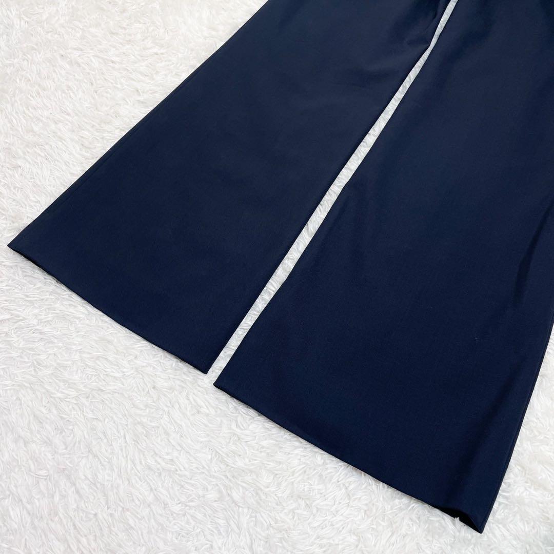 希少てんちむ私物！極美品！クロエ ストレッチウール製 マリン セーラーパンツ S