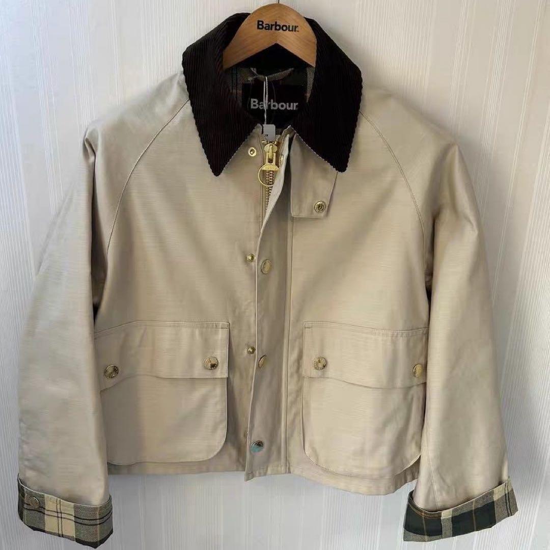Barbour Mila Owen ジャケット アイボリー 新品　タグ付き