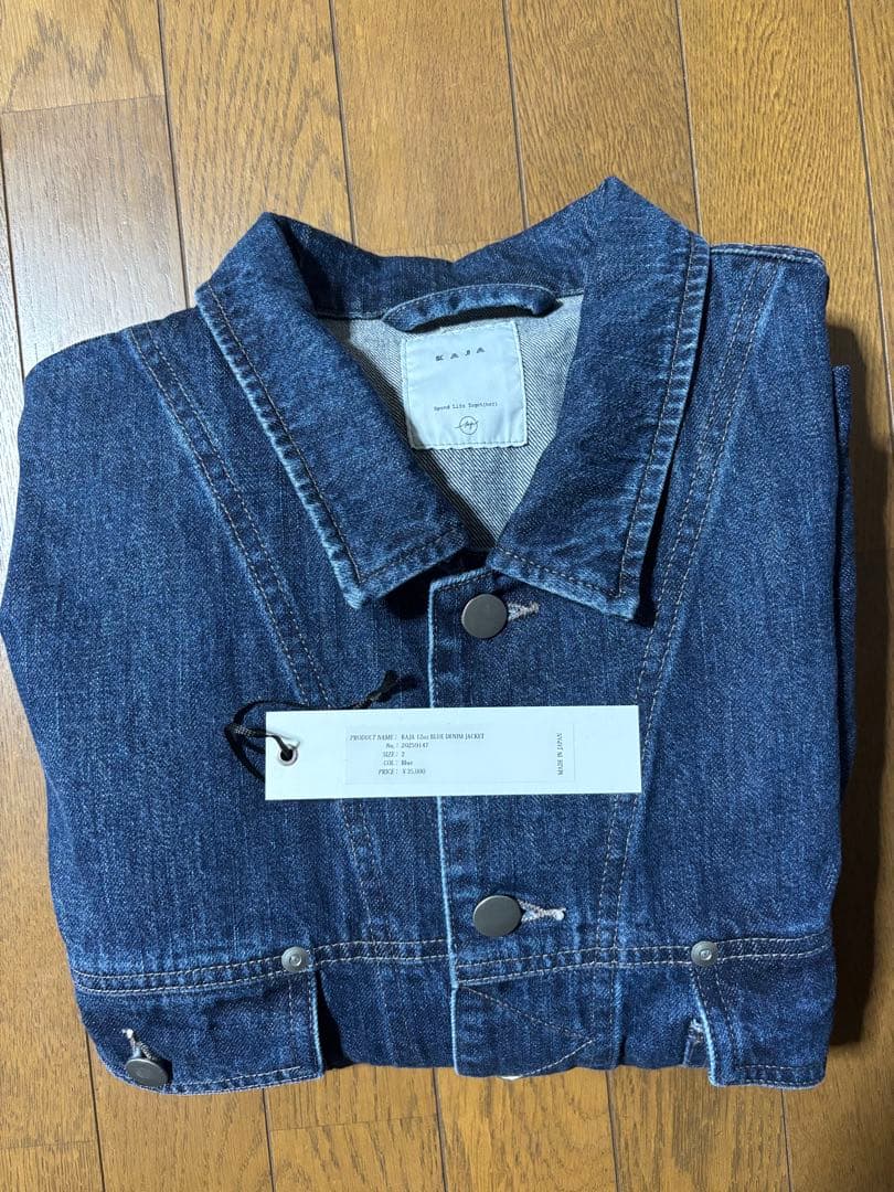 KAJA 12oz BLUE DENIMJACKET サイズ2 OVY KAJA