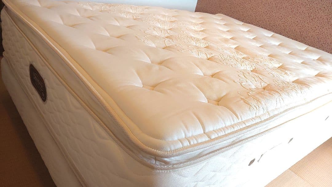 Hana♡シモンズ カスタムロイヤル マットレス ダブル 上下セット