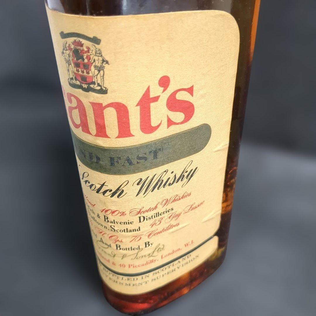 【未開封】 グランツ スタンド ファスト ウイスキー 古酒