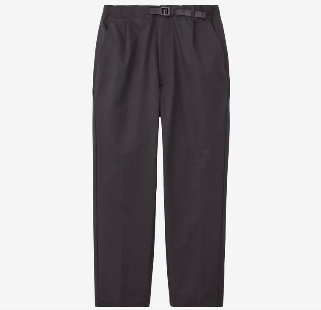 goldwin ワンタックテーパードストレッチパンツ　ブラック 3