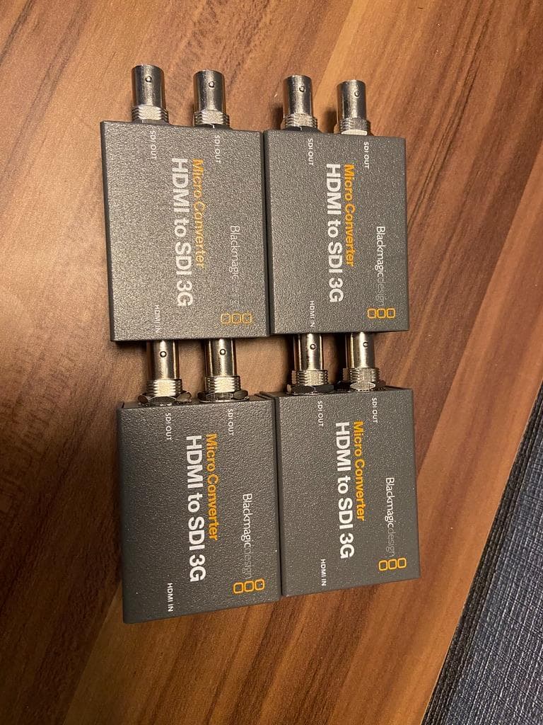 Blackmagic HDMI to SDI 3G 4個セット