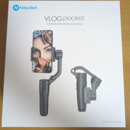 FeiyuTech VLOGpocket スマートフォン ジンバル ピンク