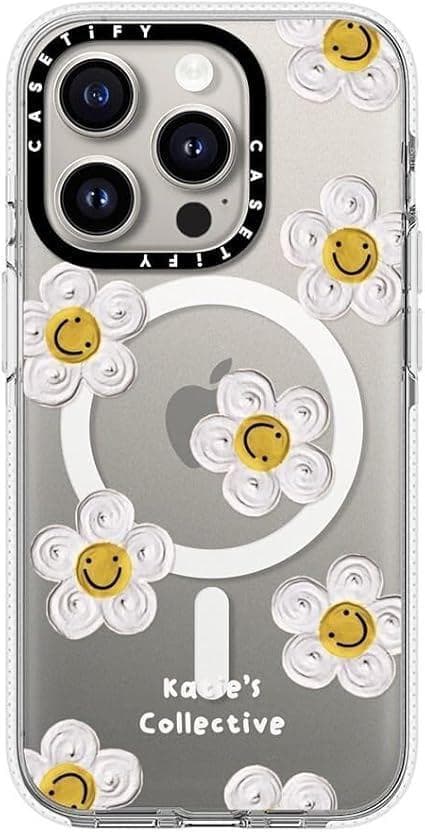 CASETiFY iPhone 15 Pro ケース クリア MagSafe対応