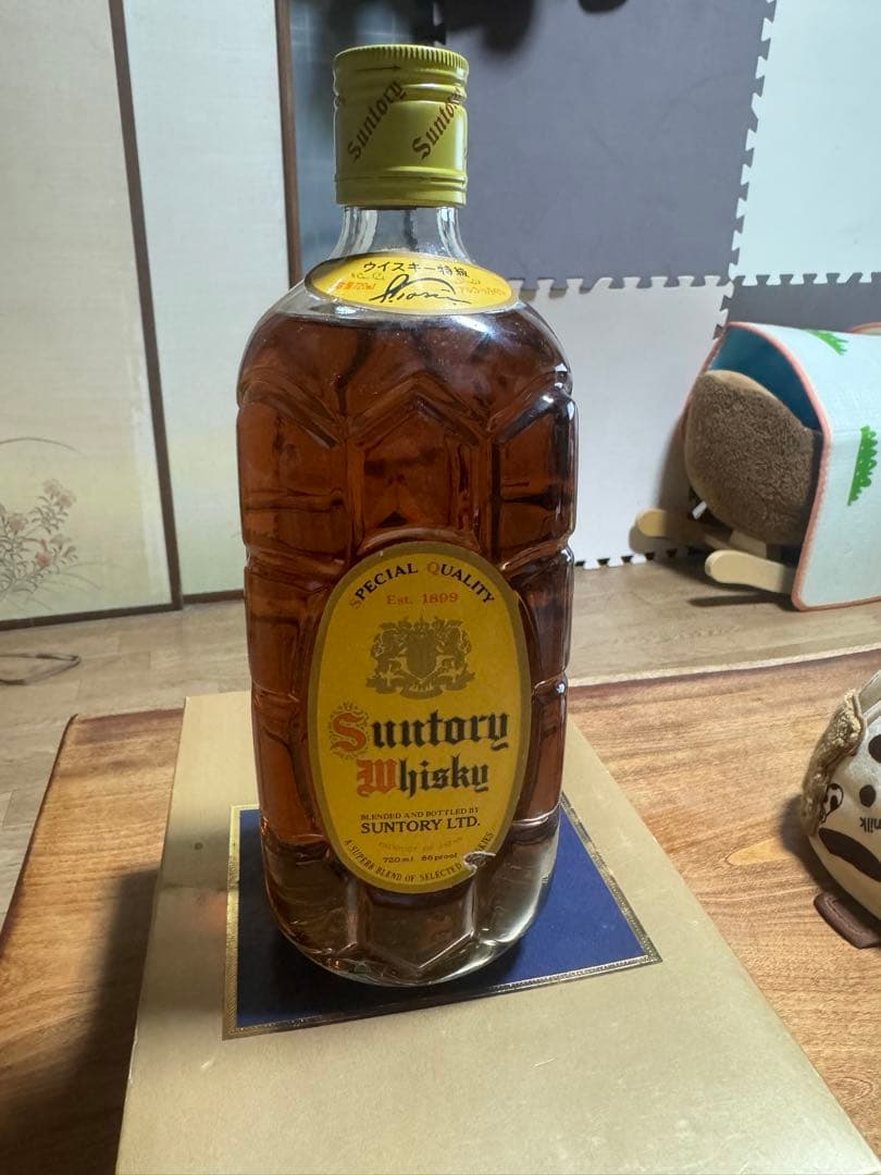 【未開栓】 サントリー ウィスキー角瓶特級ベリーレアオールド　1440ml