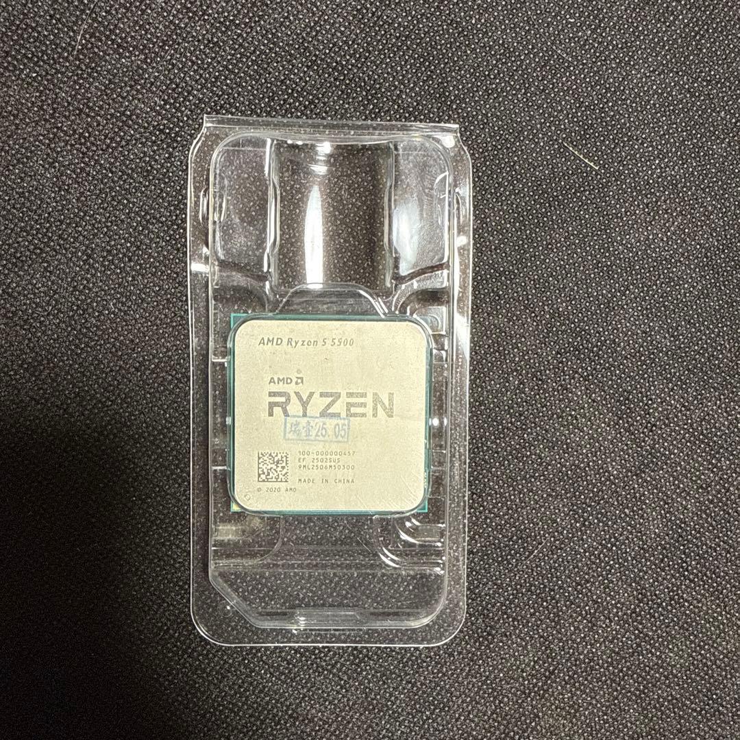AMD RYZEN 5 5500 CPU本体