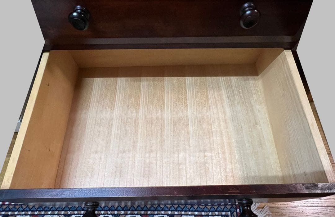 6段チェスト 民芸調　整理箪笥 収納家具 和家具 レトロ