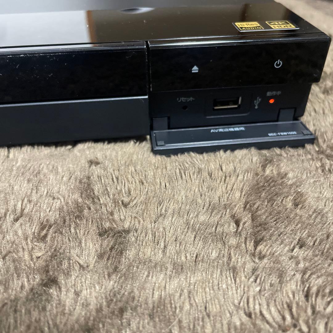 SONY BDZーFBW1000ブルーレイレコーダー