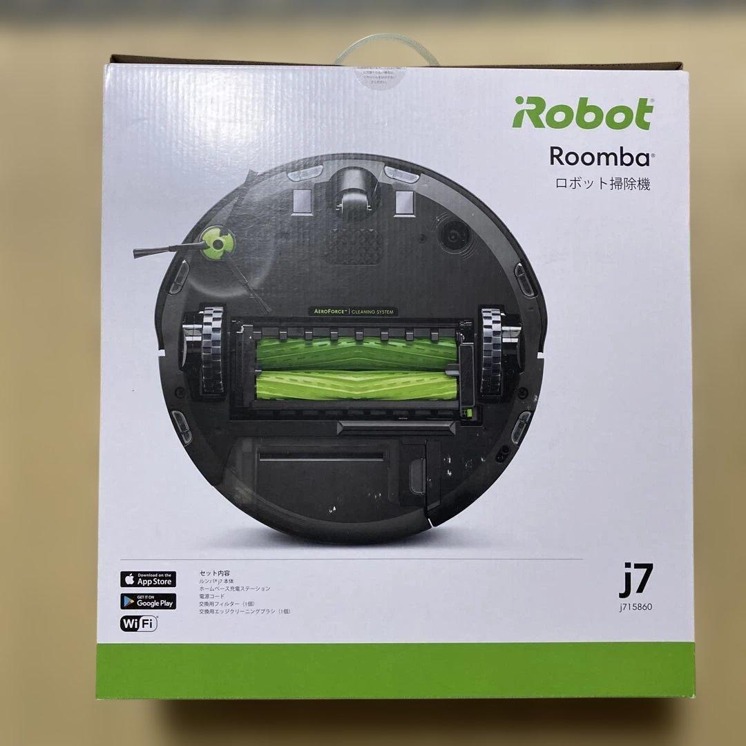新品　ルンバ j7 ロボット掃除機 アイロボット 高性能カメラ Alexa対応