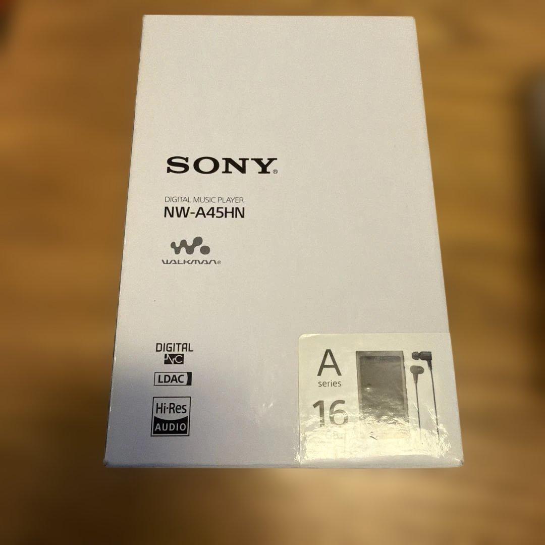 SONY NW-A45HN デジタルミュージックプレーヤー 16GB ブラック