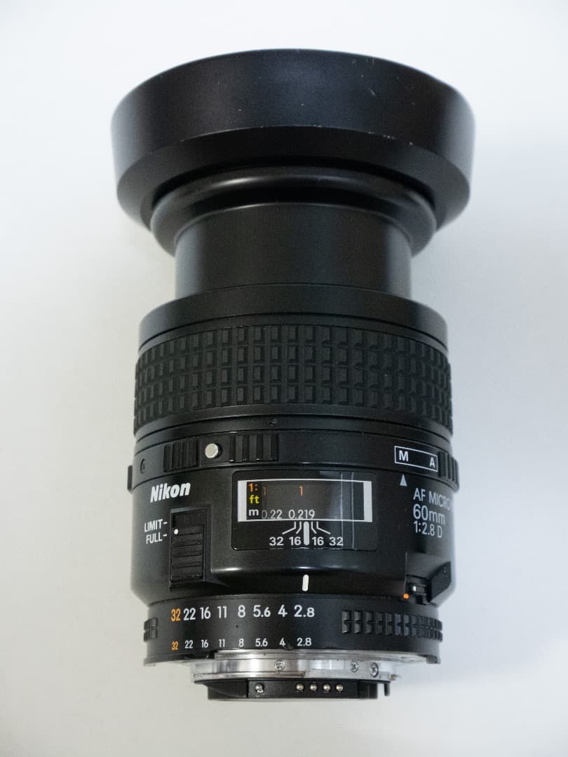 レンズ(単焦点) Nikon AF Micro NIKKOR 60mm f/2.8D