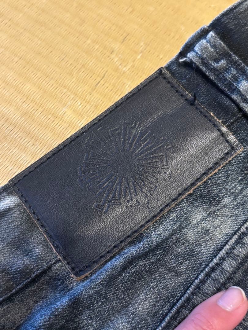 tornado mart ワックスコーティングデニム