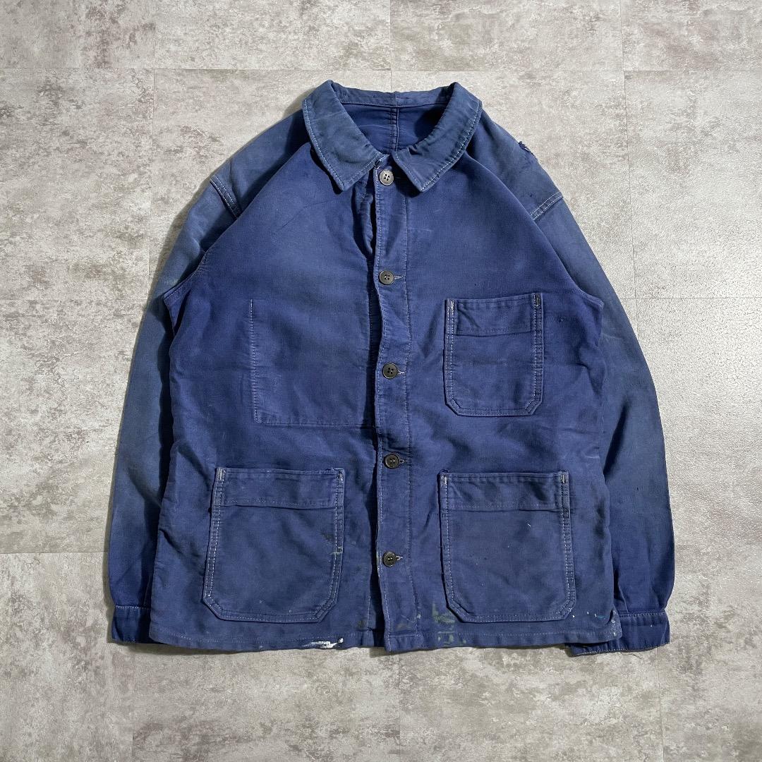 50-60s モールスキン フレンチワークジャケット