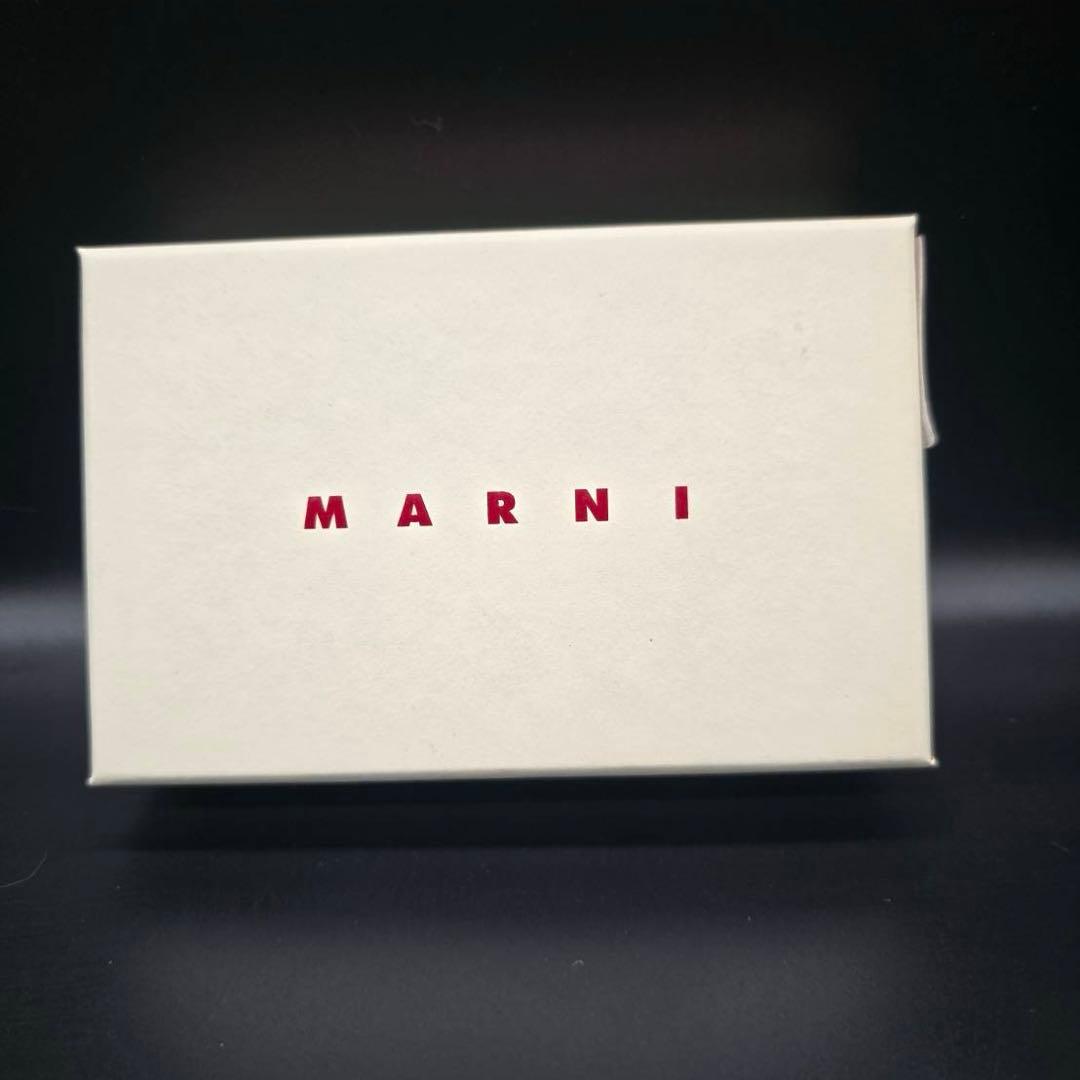 【新品】MARNI マルニ キーケース 6連 バイカラー レザー ブラック