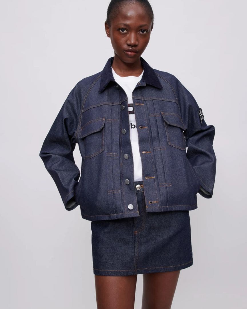 《Barbour × A.P.C.》 SPEY デニムジャケット　Lサイズ