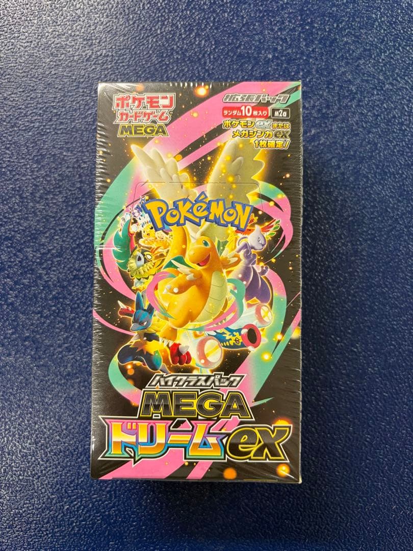 ポケカ　メガドリームex 1BOX シュリンク付き