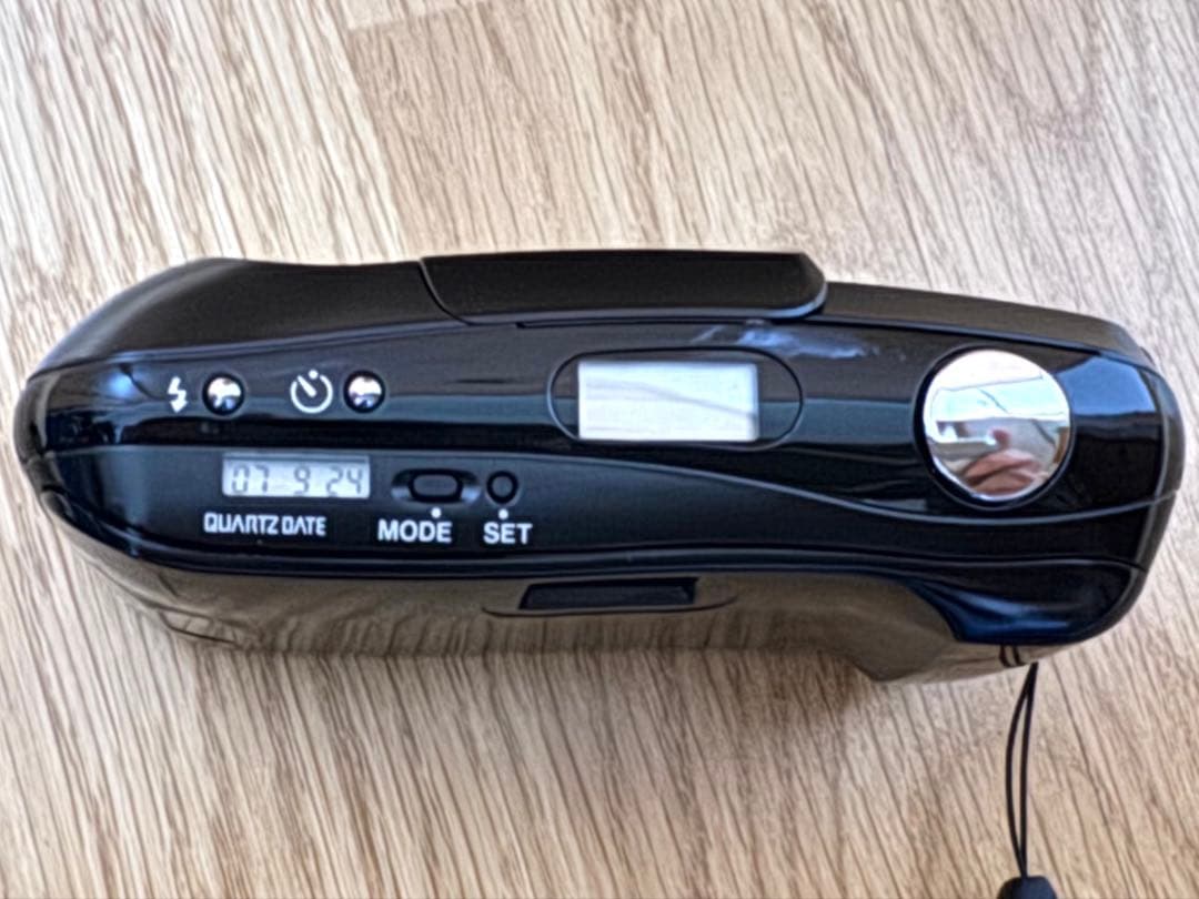 OLYMPUS μ (ミュー) BLACK 初代 オリンパス 動作不良品