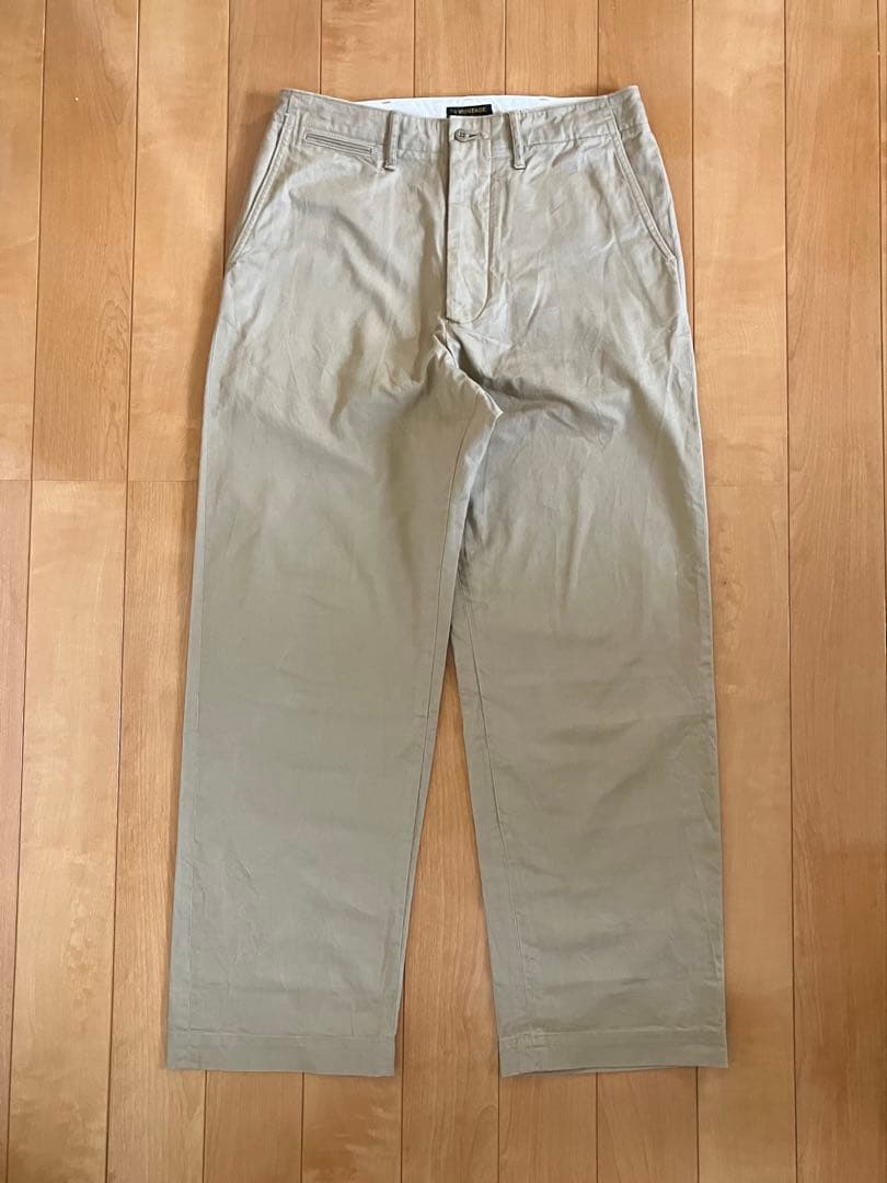 A VONTADE アボンタージ　チノパンツ ワイドフィット