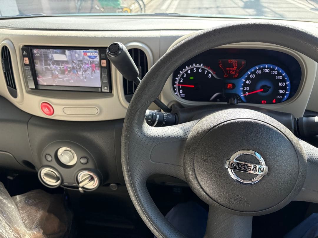 日産　キューブ　cube 走行距離　極少9000キロ　川崎