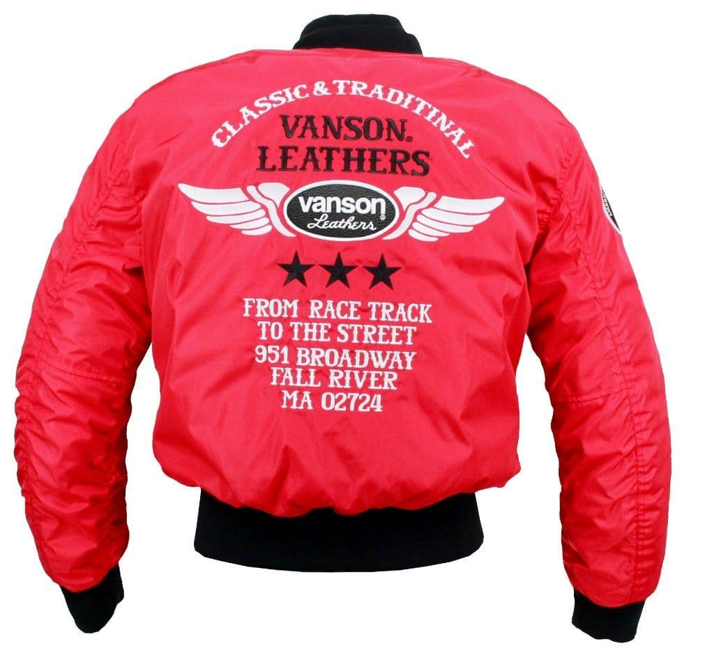 ゆ*き様 VANSON ライダー赤ジャケット