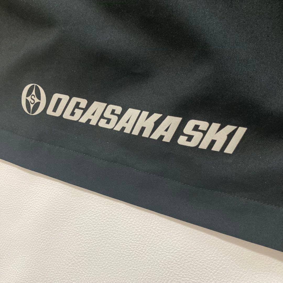 【月優】オガサカスキー デサント　ポンチョ ロングコート 黒 XO