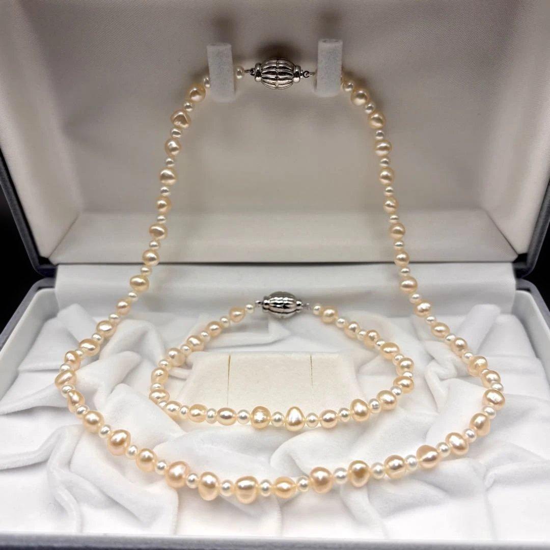 希少✨美品✨ミキモト　PERLITA 　パール　ネックレス　ブレスレット