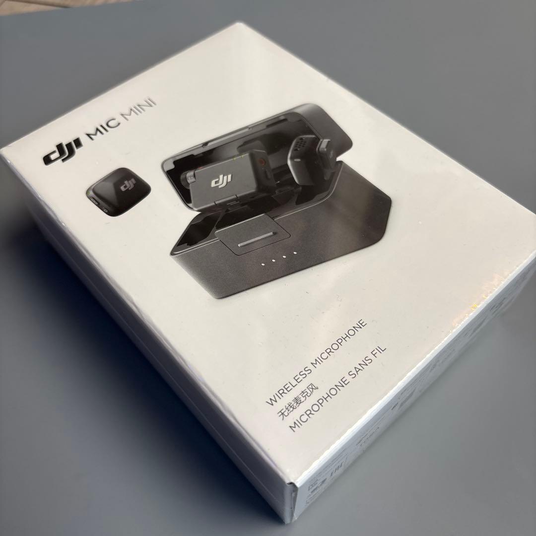 【新品未開封】DJI MIC MINI ワイヤレスマイクロフォン
