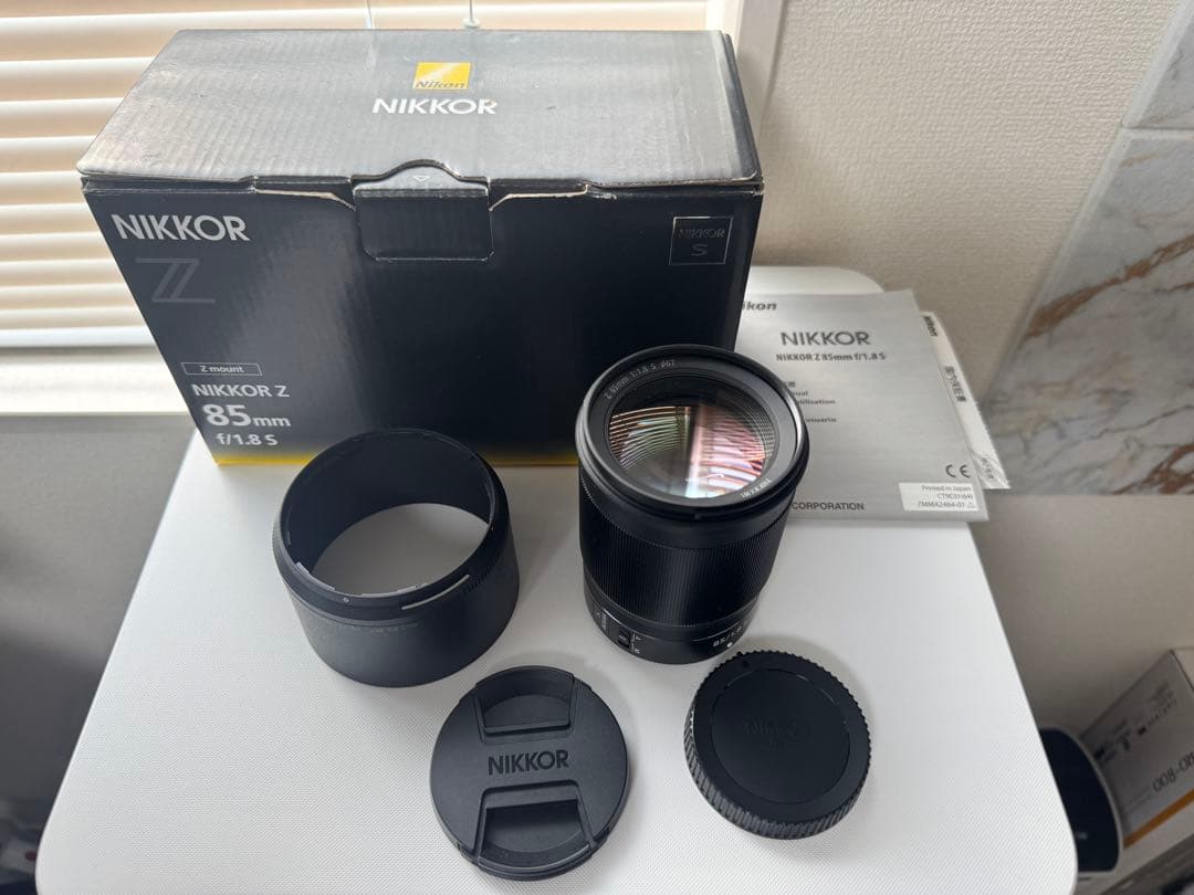 美品 NIKKOR Z 85mm f/1.8 S レンズ