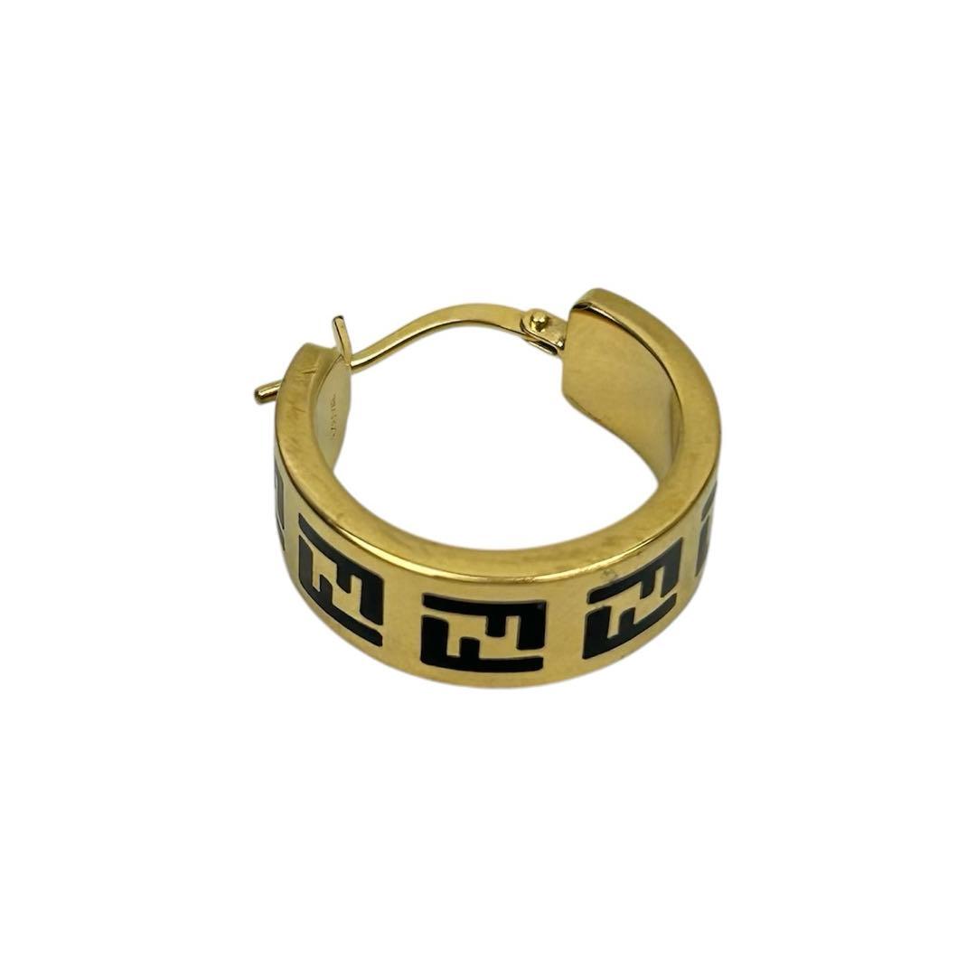 FENDI フォーエバー ピアス ゴールド 片耳 FFロゴ