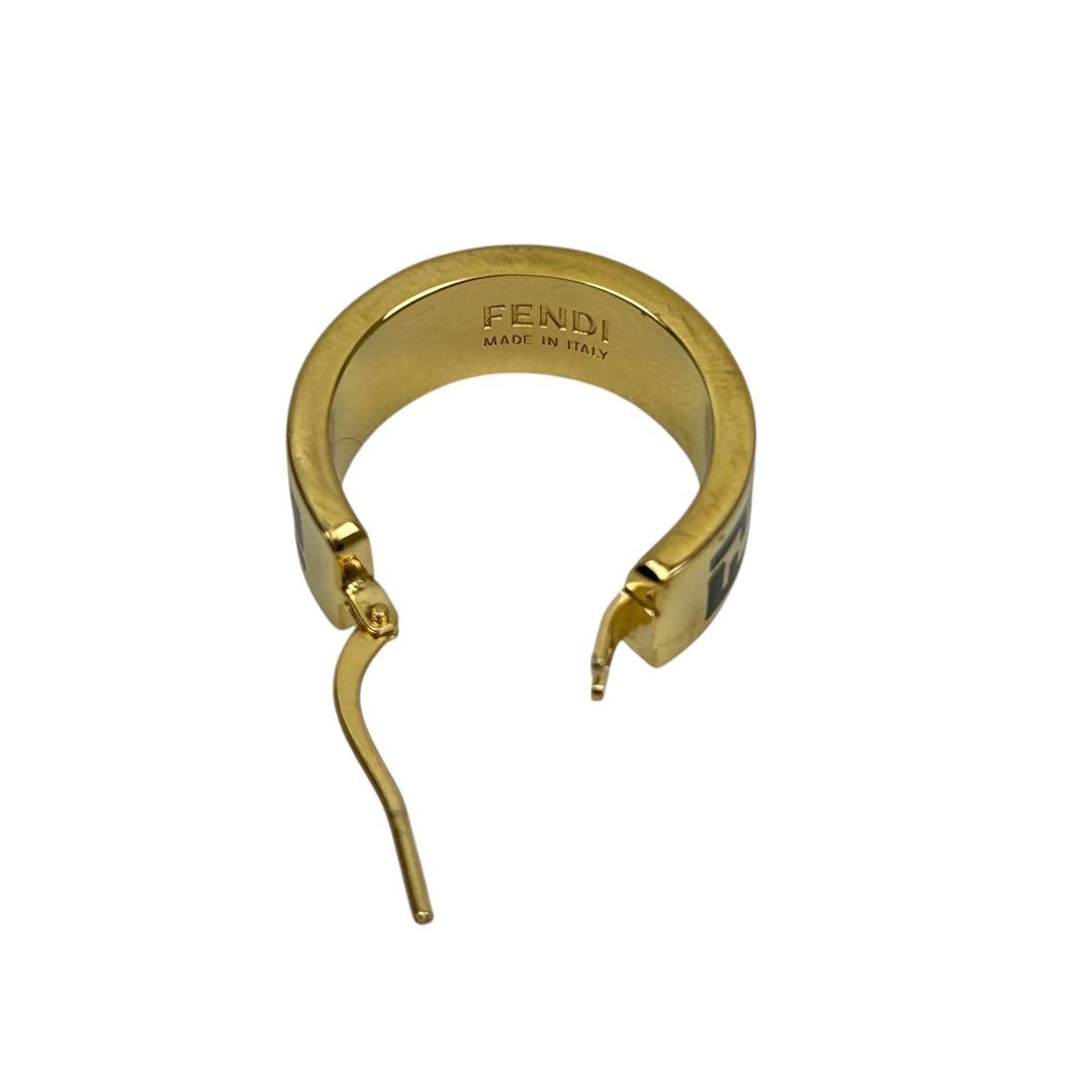 FENDI フォーエバー ピアス ゴールド 片耳 FFロゴ